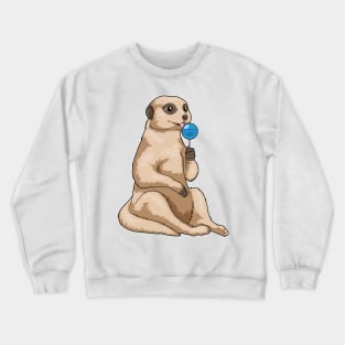 Meerkat Lollipop Crewneck Sweatshirt